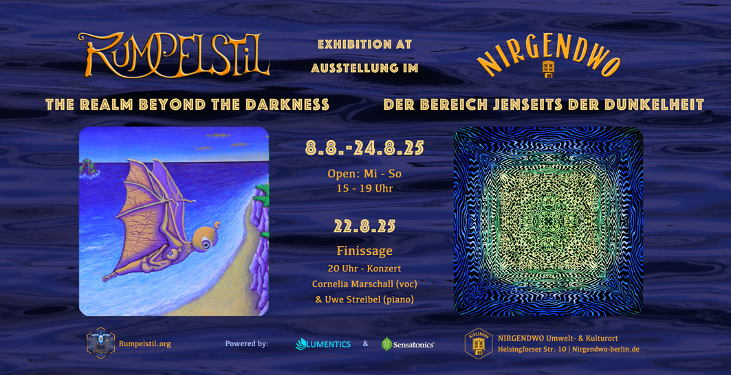 Ausstellung: THE REALM BEYOND THE DARKNESS | Der Bereich jenseits der Dunkelheit