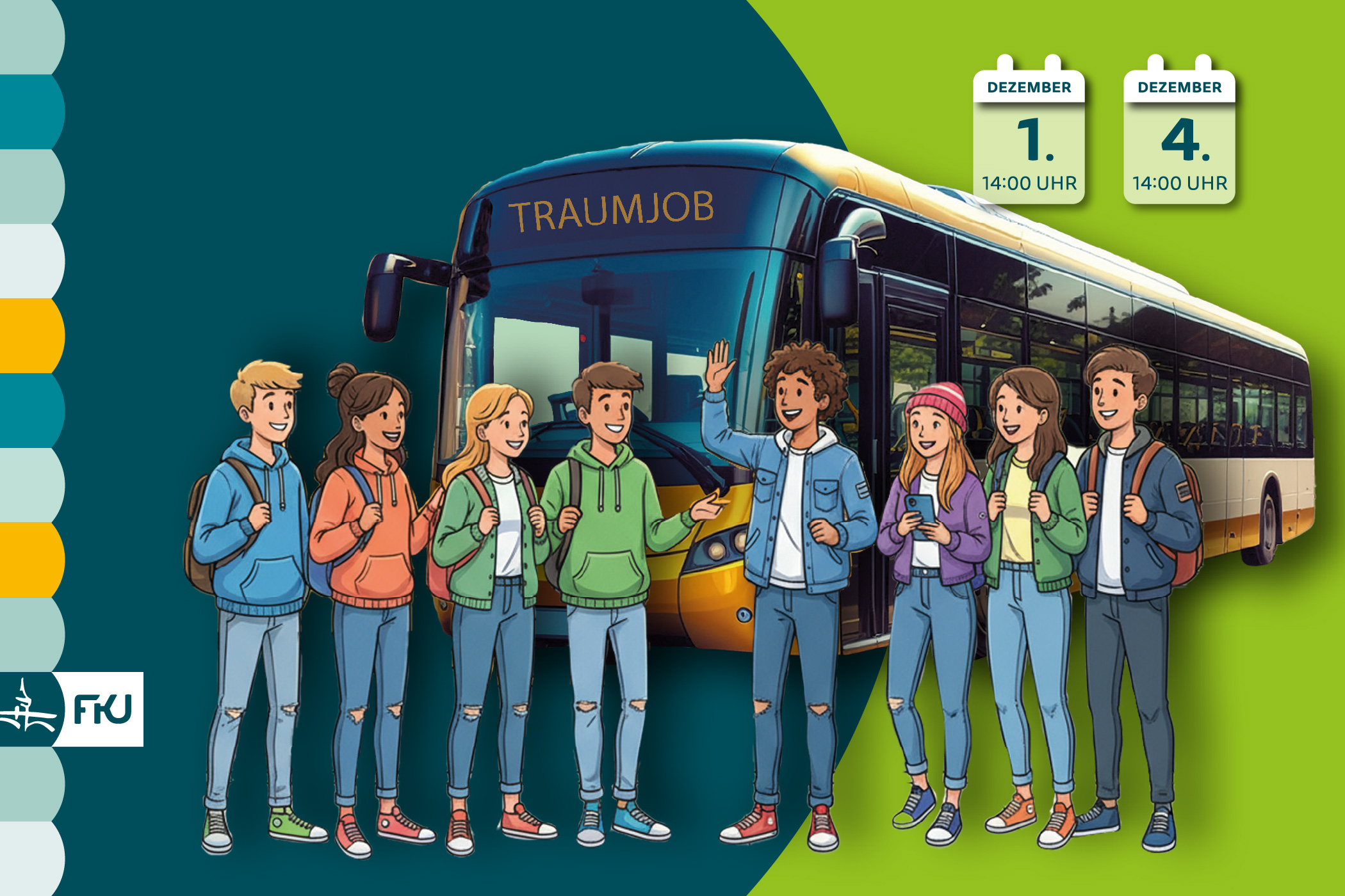 Begegnungen zwischen Jugendlichen und Unternehmen – Bustouren zu Ausbildungsbetrieben